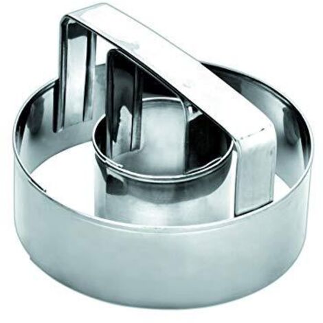 IBILI Stampo per Ciambelle, 7,5 cm, Acciaio Inox, Argento (1/2)