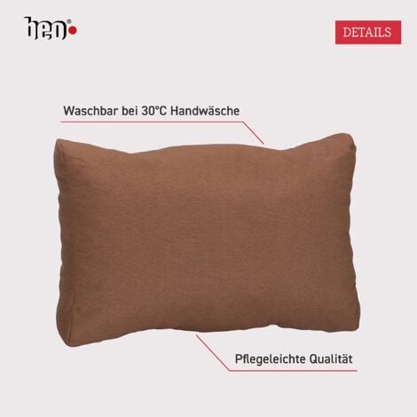 beo LKR 60 x 40 AU04 Lounge - Cuscino per Schienale, 60 x 40 cm, Spessore 20 cm