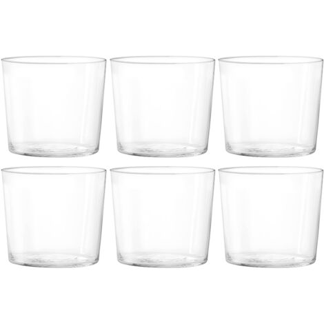 H&h set 6 bicchieri starck in vetro borosilicato cc 270 (1/3)