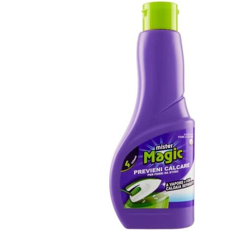 Mister Magic Previeni calcare per ferri da stiro, al profumo di fiori di  cotone, 200 ml