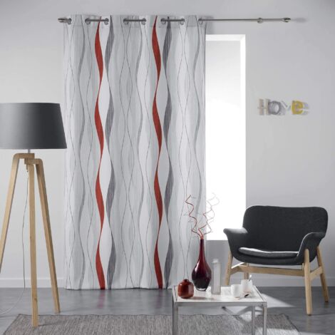 TG. 280x140x0.1 cm) Douceur d' interno Telma Pannello a occhielli