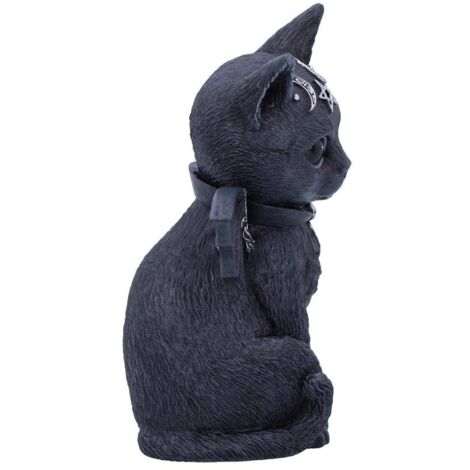 Nemesis Now, Malpuss B5149R0 Statuetta di gatto alato con motivi  dell'occulto, in poliresina, colore nero