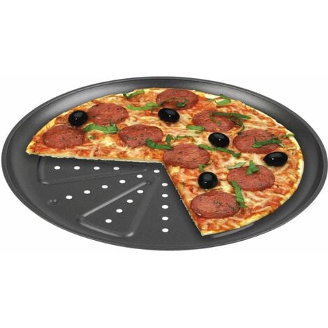 CHG 9776-46 Teglia per Pizza, 2 Pezzi, Diametro Ca. 28 Cm, in Nuova qualità  Professionale