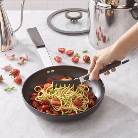 Sambonet Gadgets Pinza, Molla per servire Spaghetti in Acciaio Inox 18/10 e  Silicone, Lavabile in