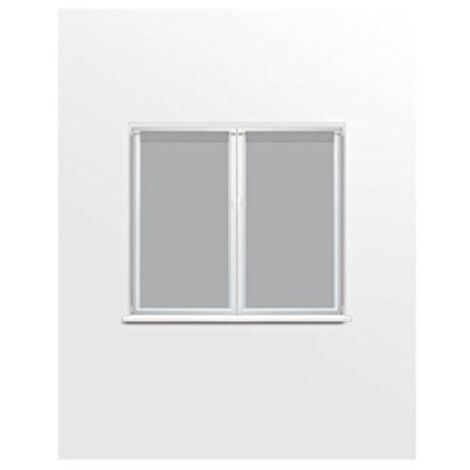 Soleil d'ocre Tenda Finestra, Poliestere, Grigio, 70 x 90 cm