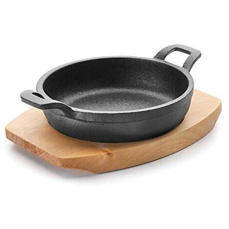 Lacor 25872 – Casseruola in ghisa, colore: nero (1/2)