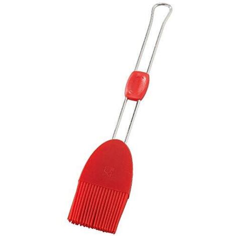 Dr. Oetker Pennello da Forno, Silicone, Colore: Rosso, 50 mm (1/4)