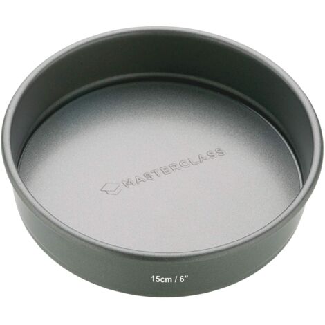 MasterClass Tortiera Antiaderente con Base Removibile Rotonda, 15 cm (6) (1/5)