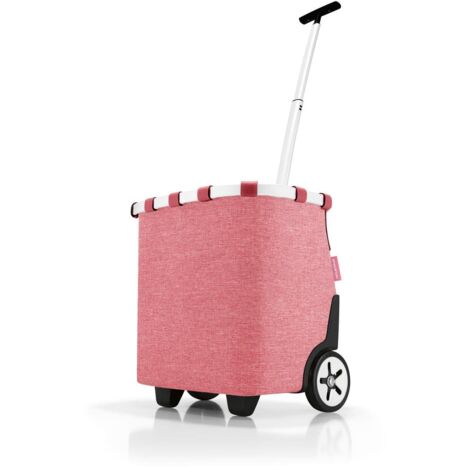 Carrello Spesa Pieghevole In Alluminio Con Maniglia Regolabile – Capacità 45L, Peso Max 25kg, Borsa Staccabile, Nero - 3