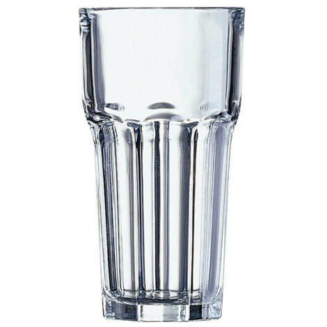 Arcoroc Granity FH42 Long drink bicchieri impilabile 420ml, senza contrassegno di riempimento, 6 Bicchiere (1/2)