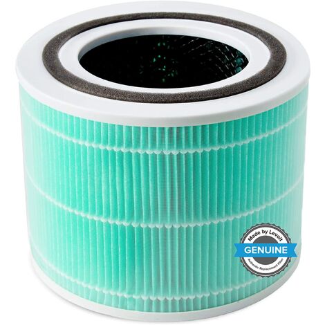 LEVOIT Filtro di ricambio per Core 300S, 3 in 1 HEPA, Carbone Attivo ad Alta Efficienza, Core 300-RF-TX, Verde