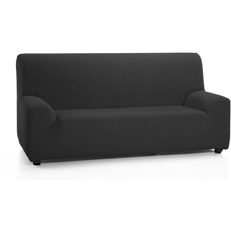 Martina Home - Copertura elastica per divano 2 posti, modello TUNEZ, colore  NERO, Misura da 120 a