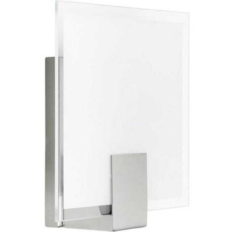 BRILLIANT lampada Sonian applique quadrato ferro/bianco  1x C35, E14, 40W, adatto per lampade a candela (non incluse)  Scala da A ++ a E  Adatto per lampade a LED