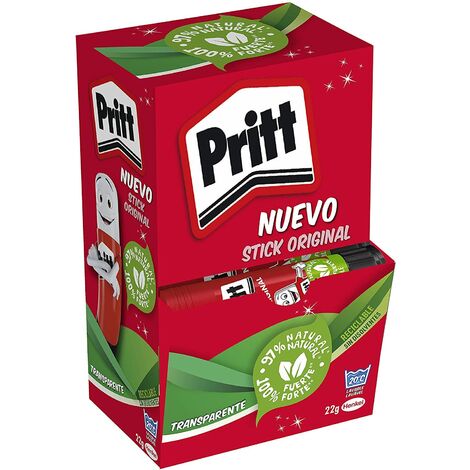 Pegamento pritt en barra 22 gr unidad (pack de 15 uds.) (1/5)