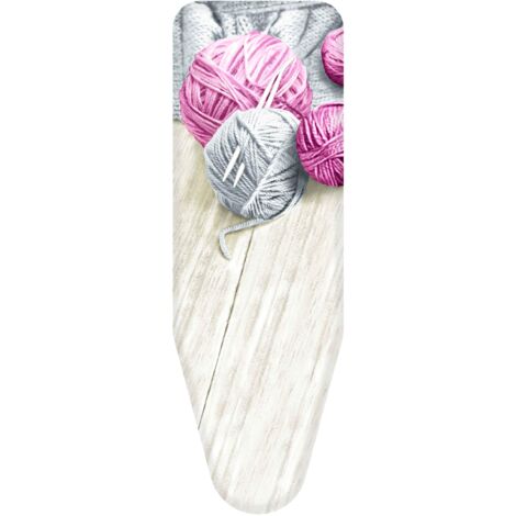 Colombo Foderina da Stiro 140x55 cm GOMITOLI Rosa Taglia XL (1/2)