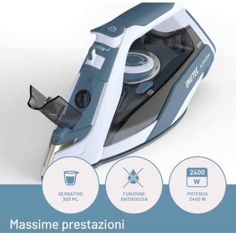 Infapower X603 Ferro Da Stiro A Vapore 2400 W - Con Spegnimento Automatico