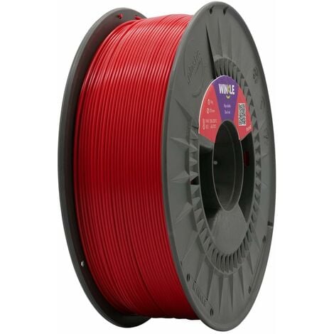 Winkle Filamento PLA Pla 1.75mm Filamento Stampa Stampante 3D Filamento 3D  Colore Rosso Diavolo Bobina
