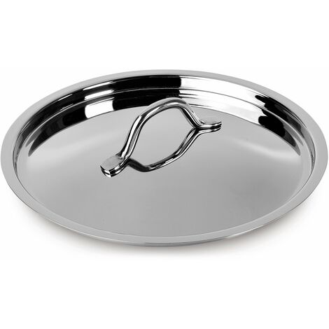 Lagostina Coperchio Every Acciaio Inox 18/10 Cm18 Pentole e Preparazione Cucina, Inossidabile, Argento, 18 cm (1/5)