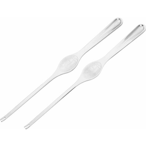 Westmark Set con forchette per aragosta, 2 pz., Con 2 rebbi appuntiti, Lunghezza: 18,5 cm, Acciaio inox, Argento, 66162280 (1/5)