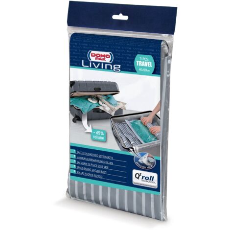 Dk Living Set 3 Sacchi Sottovuoto Viaggio Medium - roll
