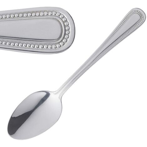 Nextday Catering C129 Bead posate cucchiaio da dessert (Confezione da 12) (1/5)