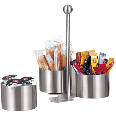 Esmeyer Snack And Dip Set Boston di Acciaio Inossidabile, Argento, 17 x 17 x 24 cm (1/5)