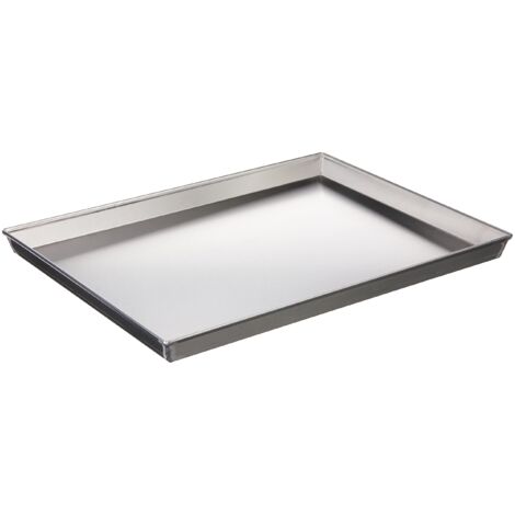 Ballarini 1001819 - Teglia Rettangolare, Alluminio, Argento, 45 x 35 cm (1/3)
