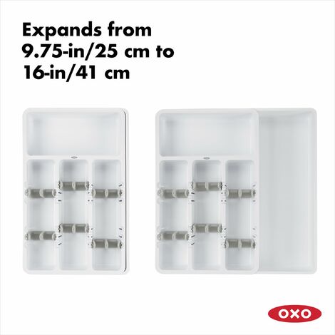 OXO Organiser, Plastica, Bianco