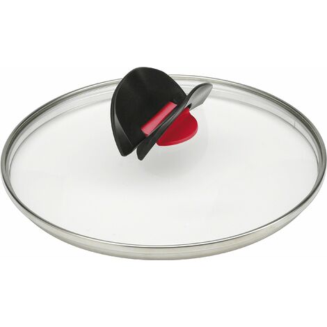 Ballarini Click&Cook Coperchio in Vetro, Alluminio, Trasparente, 28 cm (1/3)