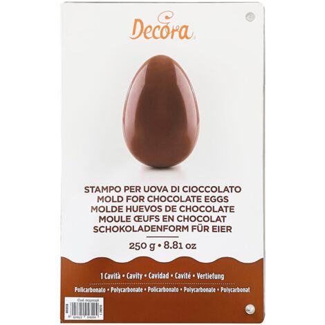 Decora 0050056 Stampo Uova Policarbonato 250 G 1 Cavita' Da 135 X 205 Mm (1/4)