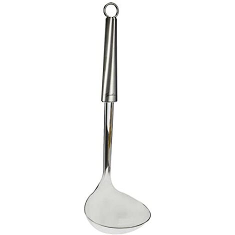 Lagostina I cucinieri, Mestolo in acciaio inox con anello, cm 31 (1/4)