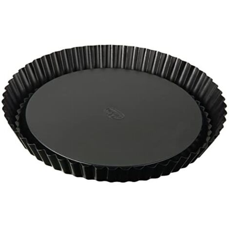 Dr. Oetker 1449 Cameo Stampo per Crostata, Nero, 28 cm (1/4)