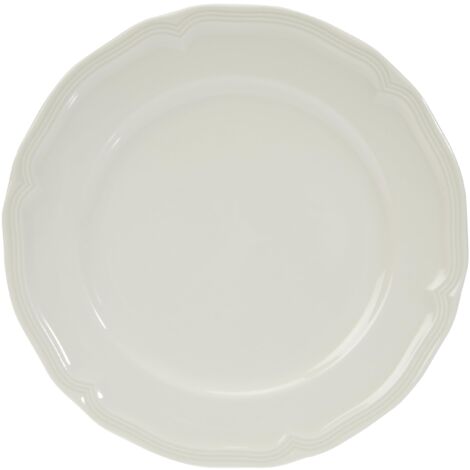 Villeroy & Boch Manoir Piatto Dessert, 21 cm, Premium Porcellana, Bianco, 22 x 23 x 7 cm (1/4)