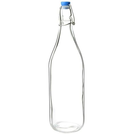 Olympia GG930 Glass Water Bottle, 1.2 L (confezione da 6) (1/4)
