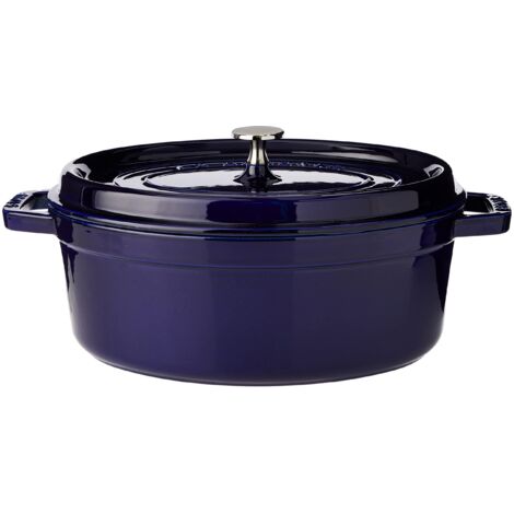 Staub 40510-288-0 Casseruola Ovale, 29 cm, Blu Scuro (1/4)