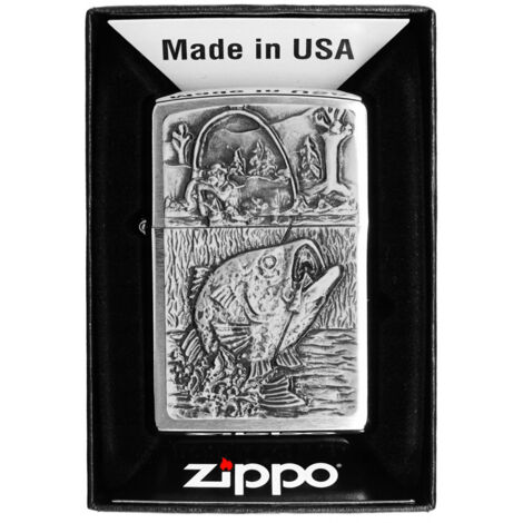 Accendino Sky Blue Zippo Logo - SERVICOM Srl