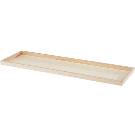 Rayher Vassoio in Legno, Fsc 100%, 45X13,5X2,3Cm, 62689000