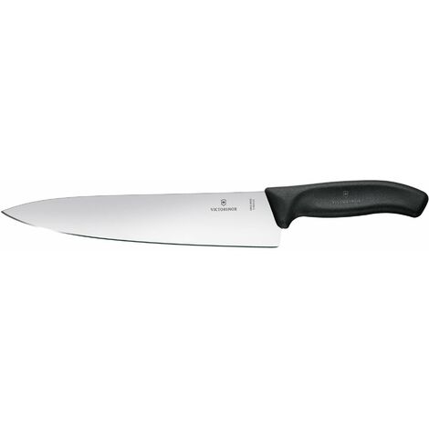 Victorinox SwissClassic Coltello per tranciare 6.8003, Nero (Schwarz), 25 cm