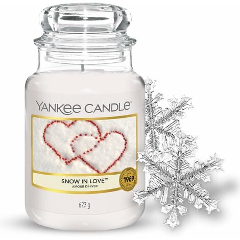 Yankee Candle Candela profumata in giara grande Amore invernale Durata Fino  a 150 Ore regalo perfetto per le donn