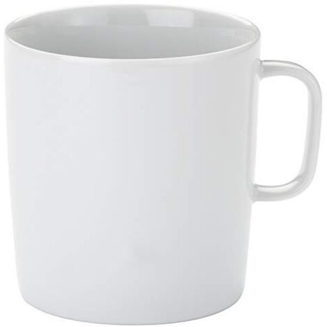A di Alessi - AJM28/89 - PlateBowlCup Mug in porcellana bianca - set da 4 (1/4)