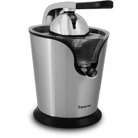 Suntec Wellness ZIP-8441 PRO Spremiagrumi, 1 W, Acciaio Inox