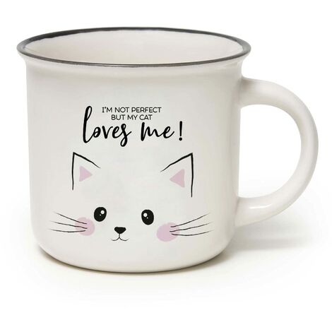 Legami Cup-Puccino Cat Tazza, Porcellana Bone China, Multicolore, 350 ml (1/3)