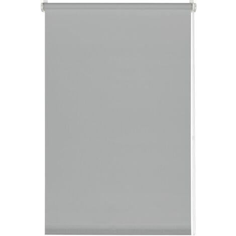 Tenda A Rullo Deco Company Grigio Chiaro 40x150cm - Montaggio Senza Trapano, Regolazione A Catenella - Foto 2