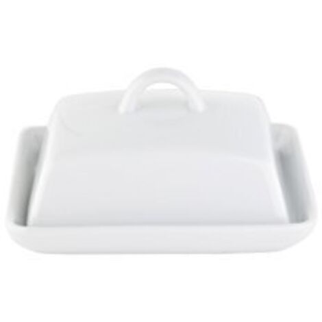 Portaburro In Porcellana Axentia - Elegante, Con Coperchio, Per Conservare E Servire - Foto 7