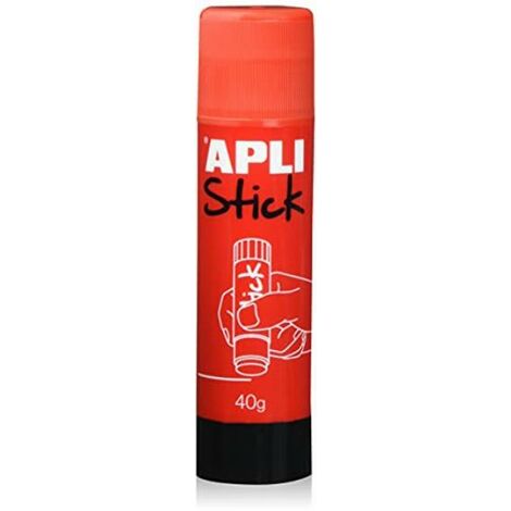 Apli Kids 12147 Stick di colla adesiva, 40 g, Rosso, 1 pezzo (1/4)
