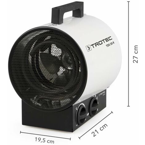 Riscaldatore elettrico TDS 20 R (3 kW) TROTEC