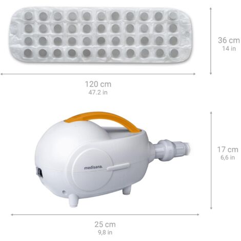 Tappetino Idromassaggio BBS - 3 Livelli Di Intensità, Timer, Bolle D'Aria E Diffusore Aromi, Per Vasca - Foto 9