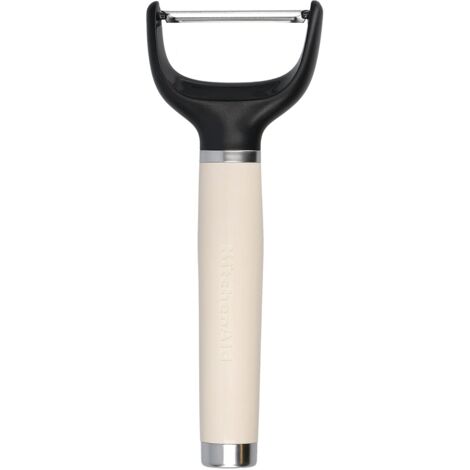 KitchenAid Sbuccia Patate e Verdure a Y in Acciaio Inossidabile – Color Crema (1/5)