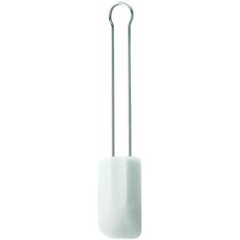 RÖSLE Spatola Marisa, per la preparazione e la cottura degli alimenti, in robusto silicone, bianco, 26 cm, acciaio inossidabile, resiste a temperature da -30°C a +200°C, lavabile in lavastoviglie (1/5)
