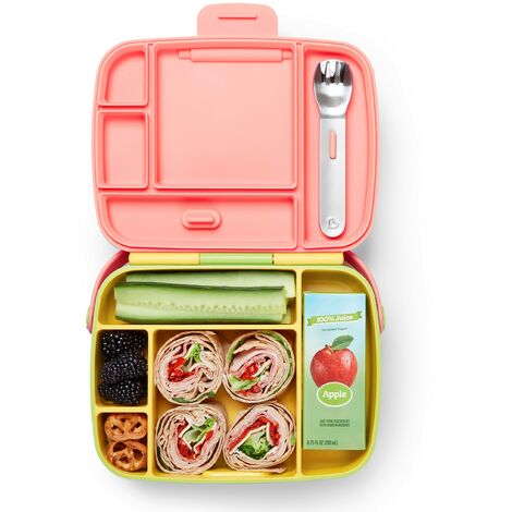 Munchkin Bento Toddler Lunch Box, Giallo (1/4)